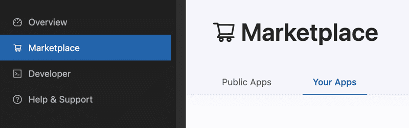 marketplace your apps